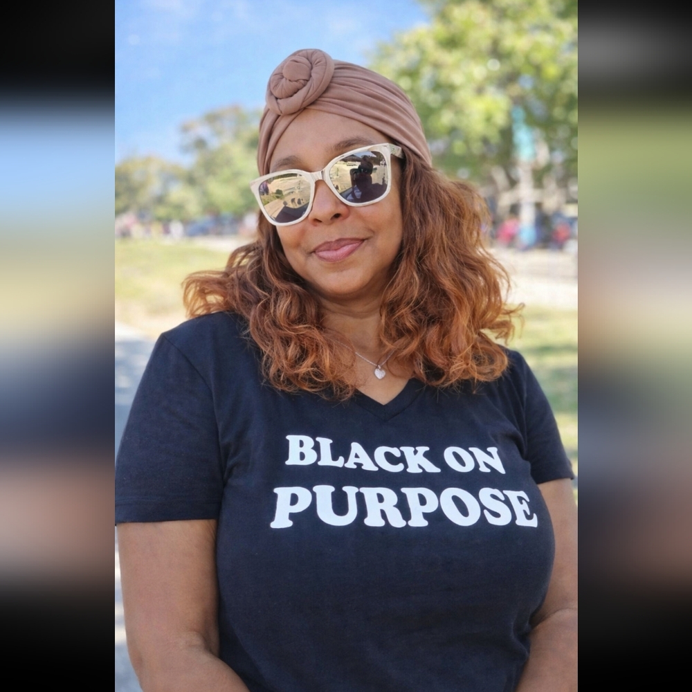 ❤️ Custom Made "Black on Purpose" T-shirts 👕